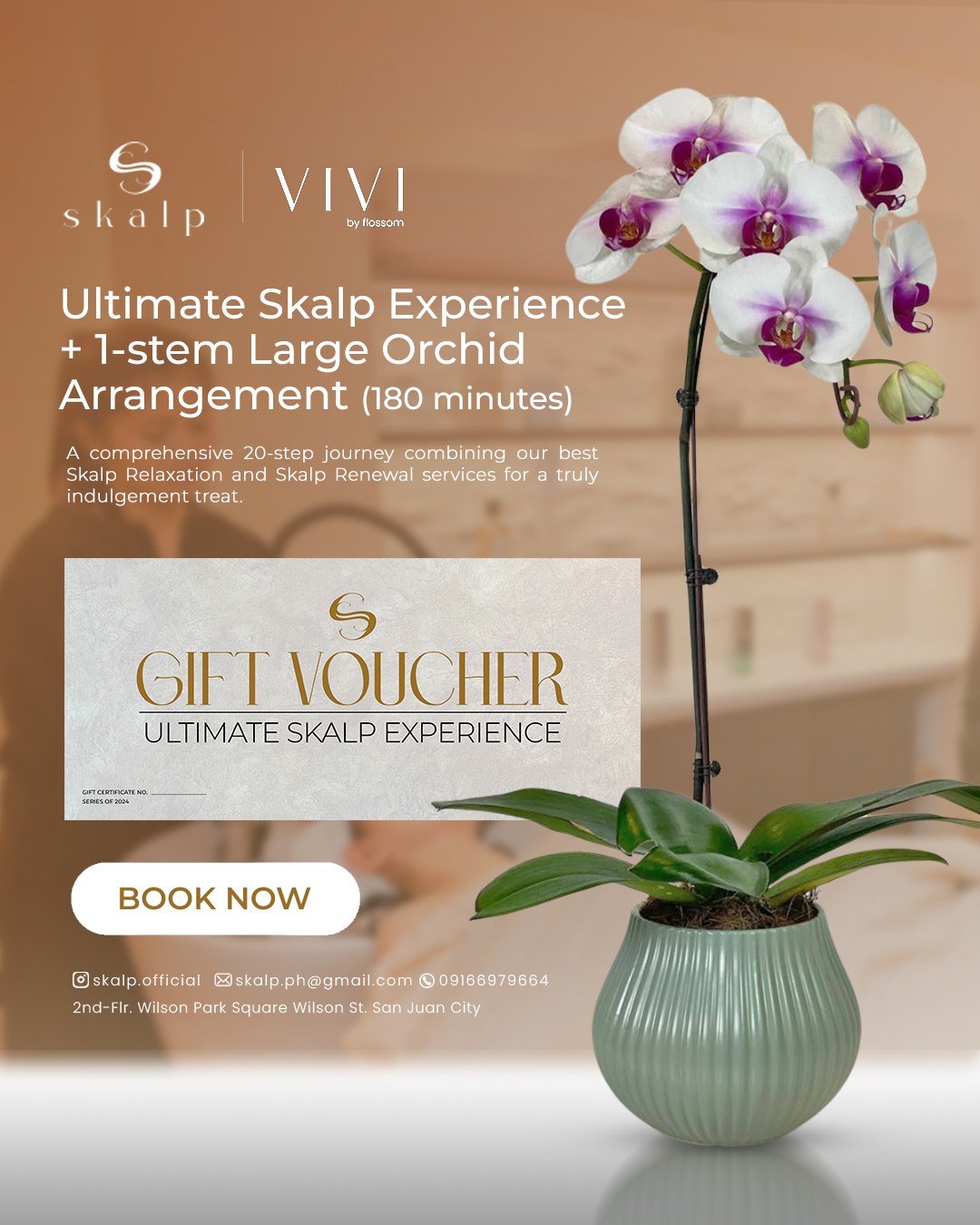 Ultimate Skalp Experience + 1-Stem Large Arrangement
