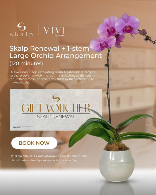 Skalp Renewal + 1-Stem Large Arrangement